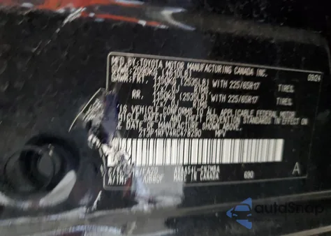 2024 Toyota Rav4 Xle из США, поврежденный, VIN 2T3P1RFV4RC478290